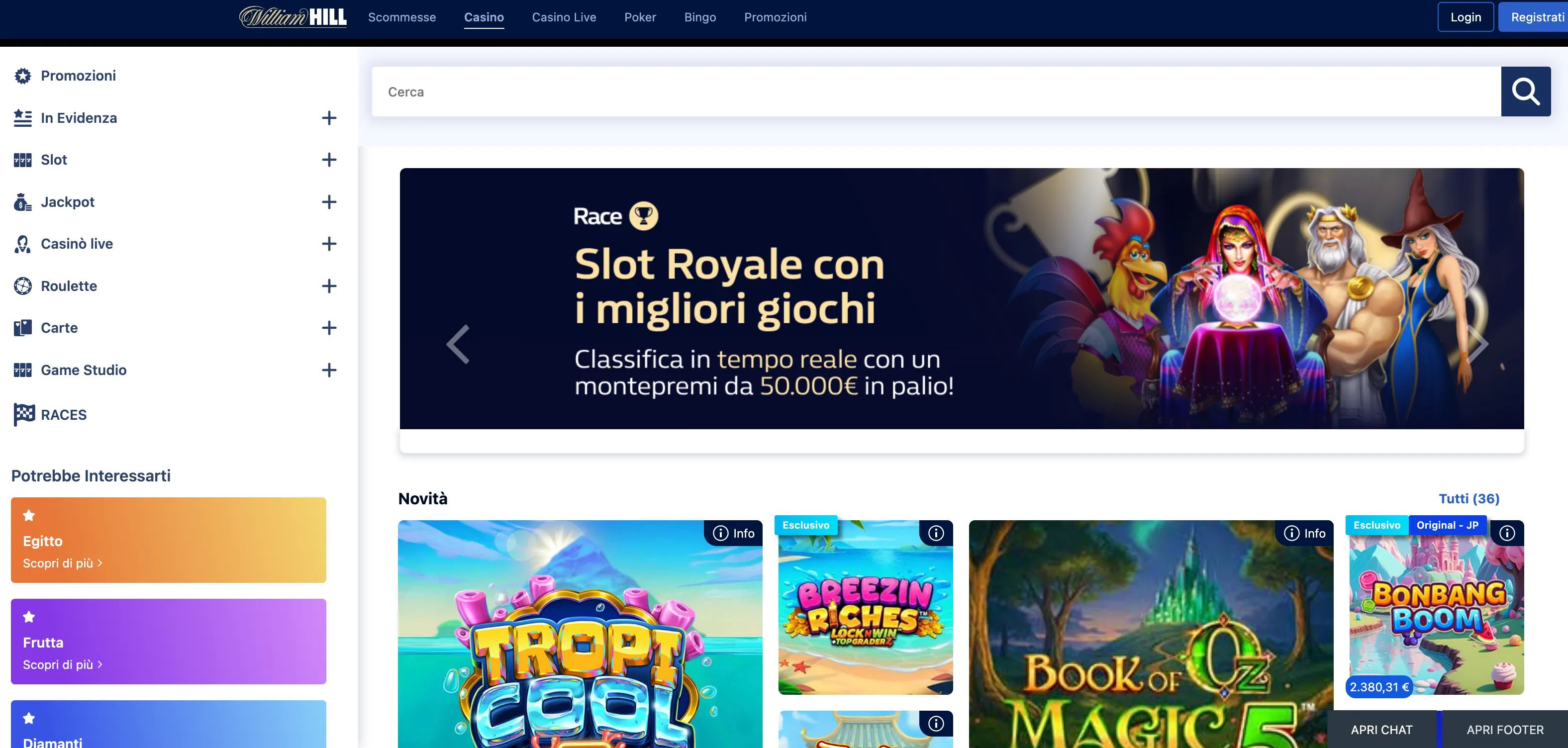 William Hill Casinò
